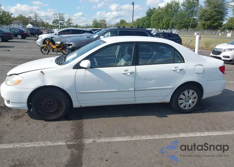 2004 Toyota Corolla Le from USA, damaged, VIN 2T1BR32E74C279709